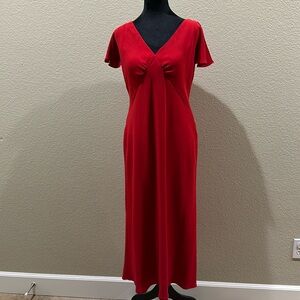 Vintage Jones New York Red Dress